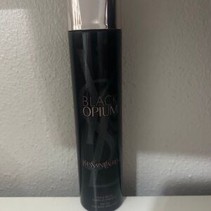 YSL black opium body oil